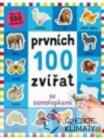 Prvních 100 zvířat se samolepkami - książka