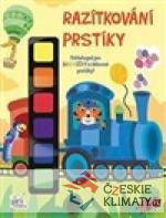 Razítkování prstíky Vlak - książka