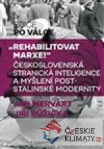 Rehabilitovat Marxe - książka