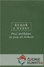 Řehoř z Nyssy - Boží a lidská nekonečnost - książka