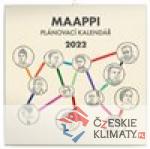 Rodinný plánovací kalendář Maappi 2022, 30 × 30 cm - audiobook - książka