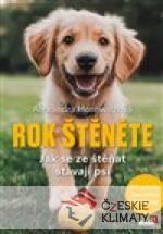 Rok štěněte - książka