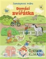 Samolepková knížka Domácí zvířátka - książka