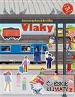 Samolepková knížka Vlaky - książka