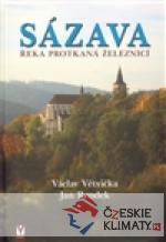 Sázava – Řeka protkaná železnicí - książka