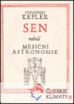 Sen neboli měsíční astronomie - książka