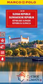 Slovenská republika: mapa - Marco Polo - książka