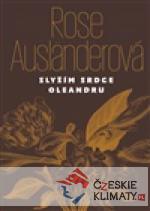 Slyším srdce oleandru / Ich höre das Herz des Oleanders - książka