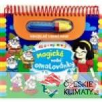 Sněhurka a sedm trpaslíků - Čti a vybarvuj Magické vodní omalovánky - książka