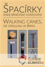 Špacírky aneb brněnské korzování -Walking Canes or strolling in Brno - książka