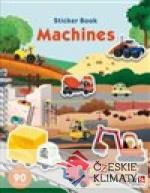 Sticker book Machines - książka