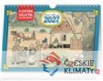 Stolní kalendář Josef Lada s extra velkým kalendáriem 2027 - książka