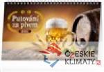 Stolní kalendář Putování za pivem 2021, 23,1 × 14,5 cm - książka