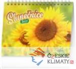 Stolní kalendář Slunečnice, s citáty 2021, 16,5 × 13 cm - książka