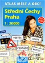 Střední Čechy a Praha 1 : 20 000 - książka