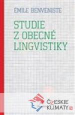 Studie z obecné lingvistiky - książka