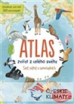 Svět zvířat v samolepkách Atlas - Zvířata světa - książka