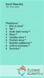 Tah. Teorie písma - książka