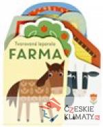 Tvarované leporelo - Farma - książka