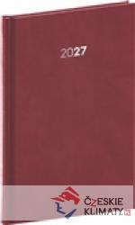 Týdenní diář Balakon 2027, bordó - książka