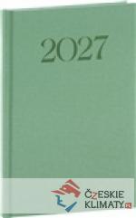 Týdenní diář Biella 2027, zelený - książka