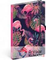 Týdenní diář Flamingos 2021, 13 × 21 cm - audiobook - książka