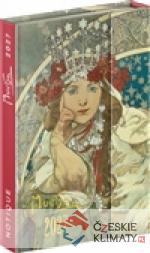 Týdenní magnetický diář Alfons Mucha 2027 - książka