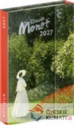 Týdenní magnetický diář Claude Monet 2027 - książka