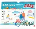 Týdenní rodinný plánovací kalendář s háčkem 2025 - audiobook - książka