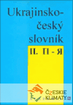 Ukrajinsko-český slovník II. - książka