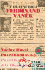 V hlavní roli Ferdinand Vaněk - książka