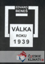 Válka roku 1939 - książka