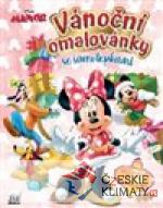 Vánoční omalovánky se samolepkami - Minnie - audiobook - książka