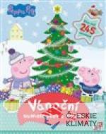 Vánoční samolepková knížka - Peppa pig - audiobook - książka