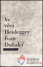 Ve věci Heidegger - książka