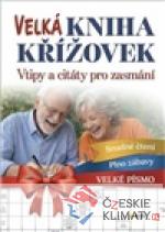 Velká kniha křížovek - Vtipy a citáty pro zasmání - książka