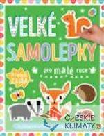 Velké samolepky pro malé ruce Přátelé z lesa - książka