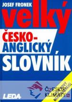 Velký česko-anglický slovník - książka