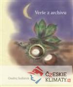 Verše z archivu - książka