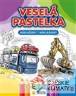 Veselá pastelka - Náklaďáky - książka