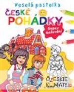 Veselá pastelka České pohádky - Supermalování - książka