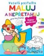 Veselá pastelka Maluj a nepřetahuj pro nejmenší - Supermalování - książka