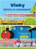 Vlaky - Aktivity se samolepkami - książka
