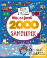 Vše, co jezdí 2000 samolepek - książka