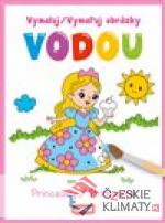 Vymaluj obrázky vodou - Princezny - książka
