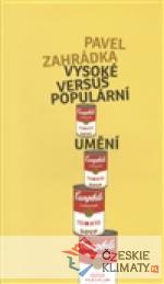 Vysoké versus populární umění - książka