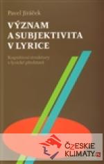 Význam a subjektivita v lyrice - książka