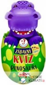 Zábavný kvíz Dinosauři - książka