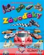 Závoďáky - akční samolepková knížka 94 aut a motorek - książka